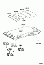 ROOF HEADLINING & SILENCER PAD 2